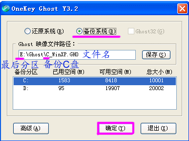 onekey ghost如何使用